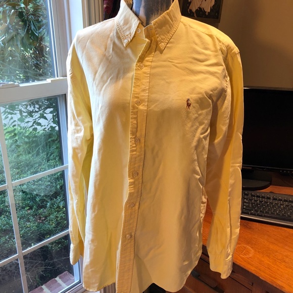 Ralph Lauren Other - Ralph Lauren Classic Fit yellow men’s shirt L